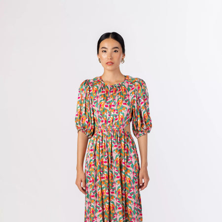 Lost in the abstract land dress